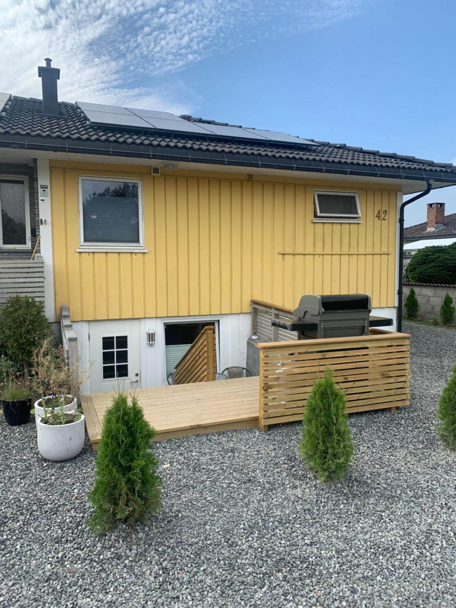 Modern Apartment With Pool & Sauna Porsgrunn Exterior photo